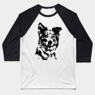 Border Collie Baseball T-Shirt